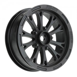 [PROLINE-RACING] 2775-03 1/10 Pomona Drag Spec Front 2.2inch 12mm Drag Wheels (2) Black 
