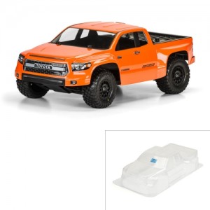 [PROLINE-RACING] 3476-00 1/10 Toyota Tundra TRD Pro True Scale Clear Body: Short Course 