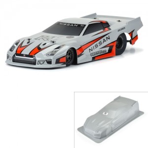 [PROTOFORM] 1585-14 1/10 Nissan GT-R R35 Pro Mod Tough-Color Grey Body: Drag Car 