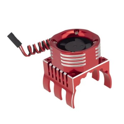 [���ܼ�] C32107RED [INTEGY] 42mm Motor Heatsink 30x30mm Cooling Fan w/ Color LED for 1/10 & 1/8