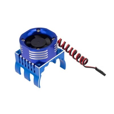 [���ܼ�] C32107BLUE [INTEGY] 42mm Motor Heatsink 30x30mm Cooling Fan w/ Color LED for 1/10 & 1/8