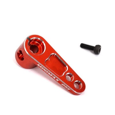 [���ܼ�] C31673RED [INTEGY] Minimax Alloy Servo Horn 25T for Futaba Servo (r=16, 20mm)