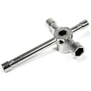 [DETAILS TECH] (��Ƽ ���� ����) Metric Combo Socket Wrench Nut5.5/7.0/8.0/10/17mm/Nickel-coated 5 in 1 Cross Wrench