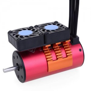 36mm Alu RC Car Twins Motor Cooling Fan with Heatsink 60*30*40MM 