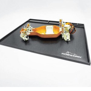 [KOSWORK] (�۾� Ʈ����) Assembly Tray / Cleaning Tray 550x450mm Black (1/10 Buggy & Onroad)