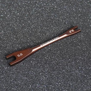 [KOSWORK] Steel Turnbuckle Wrench (3.2mm & 5.5mm) (For Associated Cars & 3mm Nut) 
