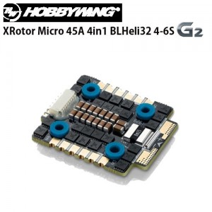[HOBBYWING] XRotor Micro 45A 4in1 BLHeli32 6S G2 ��� ���������ӱ� 