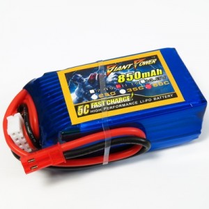 [GIANT POWER] 11.1V 850mAh 50C ��Ƭ ������ ���͸� (JST ��) Blade 180 CFX ��� ����