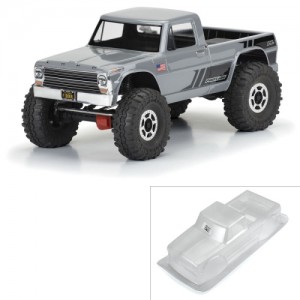 [PROLINE-RACING] 3613-00 1/10 1967 Ford F-100 Clear Body 12.3 (313mm) Wheelbase Crawlers 