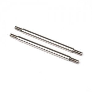 [Axial] AXI234039 Stainless Steel M4 x 5mm x 80.1mm Link (2): 1/10 SCX10 PRO Comp Scaler 