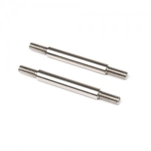 [Axial] AXI234037 Stainless Steel M4 x 5mm x 50.7mm Link (2): 1/10 SCX10 PRO Comp Scaler 