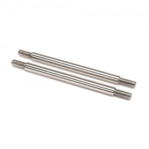 [Axial] AXI234038 Stainless Steel M4 x 5mm x 77.4mm Link (2): 1/10 SCX10 PRO Comp Scaler 