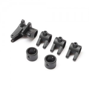 [Axial] AXI232071 Axle Tube Link Mount Set & Cap: 1/10 SCX10 PRO Comp Scaler 