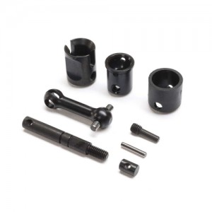 [Axial] AXI232077 Spur Gear Shaft Universal Set: 1/10 SCX10 PRO Comp Scaler 