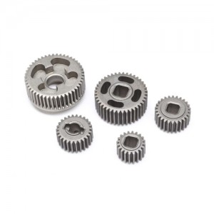 [Axial] AXI232076 Transmission Metal Gear Set: 1/10 SCX10 PRO Comp Scaler 