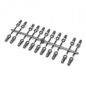 [Axial] AXI234036 M4 Straight Rod End: 1/10 SCX10 PRO Comp Scaler 