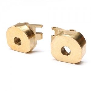 [Axial] AXI332008 Brass Steering Knuckle, L/R: SCX10 PRO 