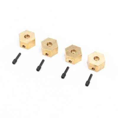 [���ܼ�] AXI312005 [Axial] AXI312005 Hex Hubs, Brass (7g): UTB18 (4)
