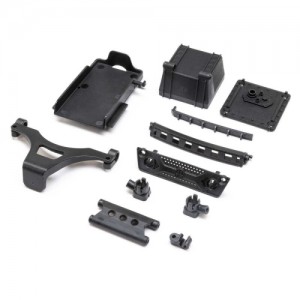 [Axial] AXI211002 Capra Cage Components Black: UTB18 