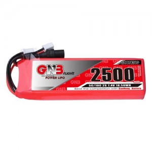 [GNB] 7.4V 2500mah 5C ������� ��Ƭ ������ ���͸� Frsky X9D Plus