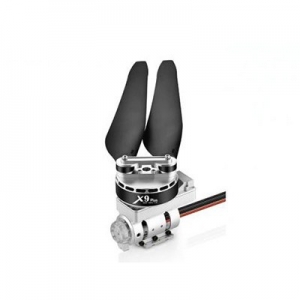 [HobbyWing] XRotor9 X9 PLUS Combo(36x190in/CW/40�� Boom/14S) - Silver 