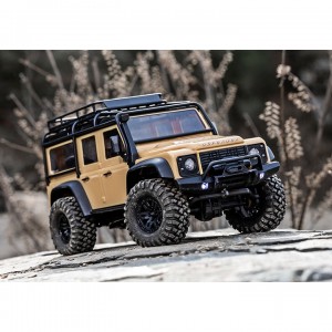 [Traxxas] 1/18 TRX-4M ����� ź RTR, ���͸� ������ ���� Ǯ��Ʈ Defender Tan