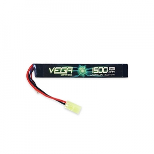 [VEGA] ���� �׷��� 7.4V 1500MAH 25C ��Ƭ ������ ���͸� - �̴�Ÿ�̾� / �� 126(L)*19(W)*16(H)mm