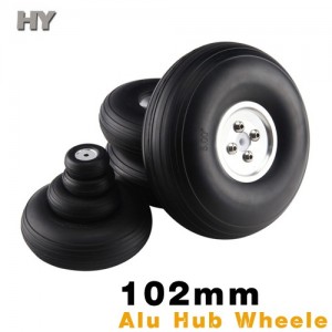 [HY] 102mm �˷�̴� �� ���� (2����) 4inch Alu Hub Wheels 2pcs