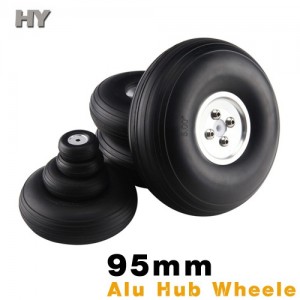 [HY] 95mm �˷�̴� �� ���� (2����) 3.75inch Alu Hub Wheels 2pcs 