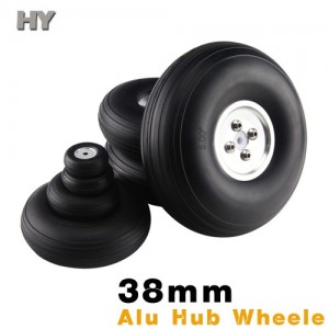 [HY] 38mm �˷�̴� �� ���� (2����) 1.5inch Alu Hub Wheels 2pcs