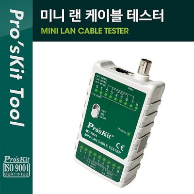 [���ܼ�] PK368 PROKIT (MT-7031) �̴� �����̺� �׽��ͱ� (�ִ� 300M / DV60 ȸ�κ�ȣ, RJ45 RJ11 BNC), �׽�Ʈ, �޴��, ����, ����