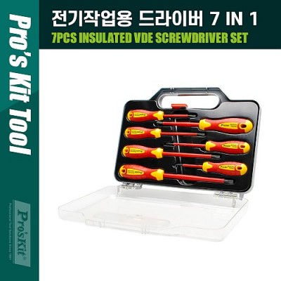 [���ܼ�] PK466 PROKIT (SD-8012) �����۾��� ��ũ������̹� 7 in 1 / 2.5/4.0/5.5/6.5/#0/#1/#2, ���� ����