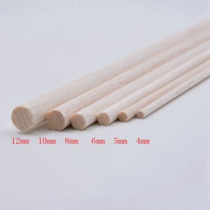 �߻糪�� (Balsa Wood) �ε� ���� Round - ��19 x 915 mm 