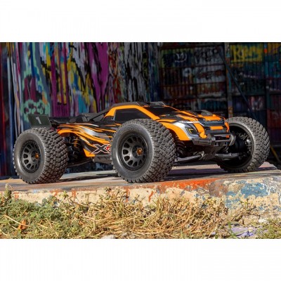 [���ܼ�] CB78086-4 Orange [Traxxas] �����ƽ� XRT �귯������ ���� ���̽� Ʈ�� (������ �÷� / ���͸� & ������ ����)