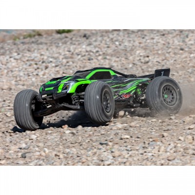 [���ܼ�] CB78086-4 Green [Traxxas] �����ƽ� XRT �귯������ ���� ���̽� Ʈ�� (�׸� �÷� / ���͸� & ������ ����)