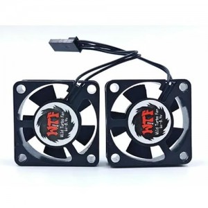 [WTF] Twin 30mm Ultra High Speed Motor Cooling Fan Twin 30mm x 10mm high speed fan, with dual ball bearings, and extension wires