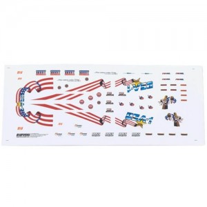 [ROC HOBBY] Fms 12402Wh Smasher Body Decal Fms-C3076 