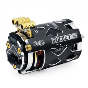 [SURPASS HOBBY] THUNDER POWER 540 DRIFT Sensored Motor Black 10.5T 