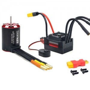 [SURPASS HOBBY] Rocket V2 Supersonic 3650 Brushless Motor with 60A ESC Combo (5600KV) 