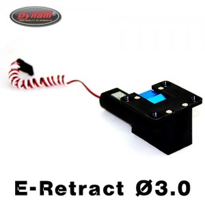 [Dynam] 3mm �������� 90�� ���� ��Ʈ���� �ý��� ��3.0 90 Degree E-Retract Landing Gear