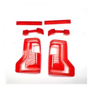 [Traction Hobby] TH01340 Front and rear lampshades(red) 