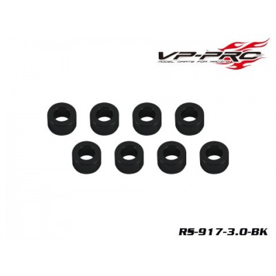 [���ܼ�] RS-917-3.0-BK [VP PRO RACING] RS-917-3.0-BK Alumium Washer(3*5.5*3.0)-Black