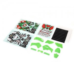 [TEAM LOSI] Green Plastics with Wraps: Promoto-MX 