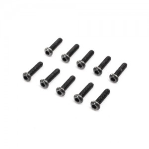 [TEAM LOSI] Button Head Screws, M2 x 8mm (10) 