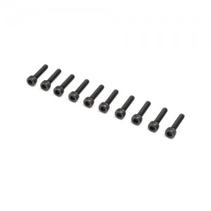 [TEAM LOSI] Cap Head Screws, M3 x 14mm (10) 