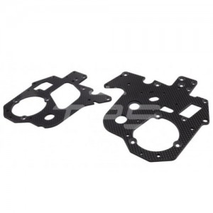 [TEAM LOSI] Carbon Chassis Plate Set: Promoto-MX 