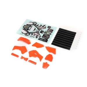 [TEAM LOSI] Orange Plastics with Wraps: Promoto-MX 