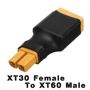 Female XT30 To Male XT60 Connector - ��ȯ�� XT60 ���͸��� XT30 ���ӱ⿡ ����� ���