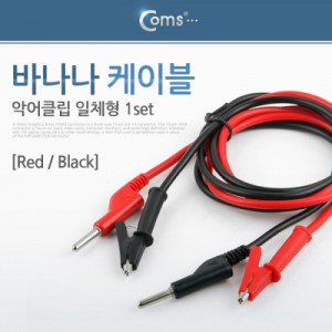 Coms �ٳ��� ���̺�, 1set/�Ǿ�Ŭ�� ��ü�� (Red/Black) 