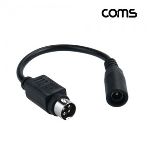 Coms DC ���� ��ȯ ���� �ܰ� 5.5 ���� 2.1 F to MSĿ���� 4P M 20cm 